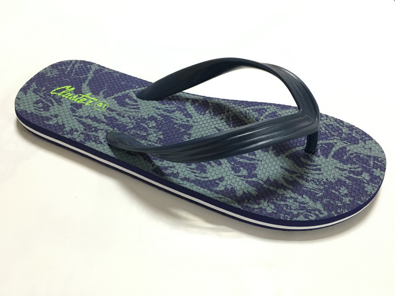 PVC strap EVA outsole new printed insole EVA slippers